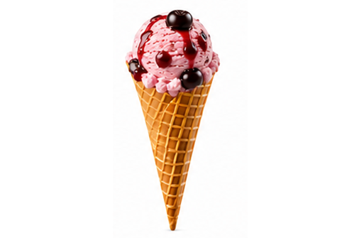 Amarena-Kirsch Waffel