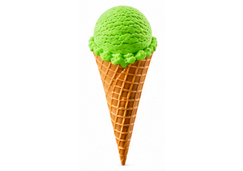 Waldmeister Waffel